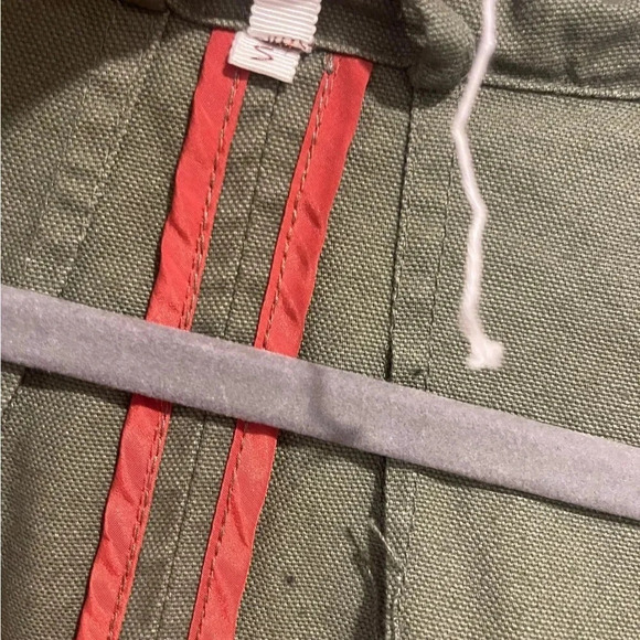 ✨ Willow & Clay Olive Green Army Utility Jacket Hooded Small ✨ - Picture 4 of 4